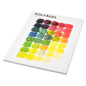 SOLFÅGEL Canvas pad, 16 pieces