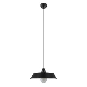 GoodHome Pendant Lamp Gammuse E27, black