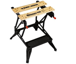 Black+Decker Wormkate Tool Bench Work Table 610x384mm