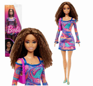 Barbie Fashionistas Doll #206 With Crimped Hair And Freckles HJT03 3+
