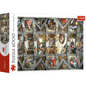 Trefl Jigsaw Puzzle Sistine Chapel Ceiling 6000pcs 16+