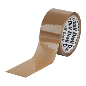 Diall Packing Packaging Tape Easy Tear 50 mm x 50 m, brown