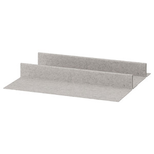 KOMPLEMENT Shoe insert for pull-out tray, light grey, 75x58 cm