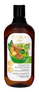 Ecos Lab Flora Shampoo for Weakened Hair, Prone to Loss - Ginger 500ml