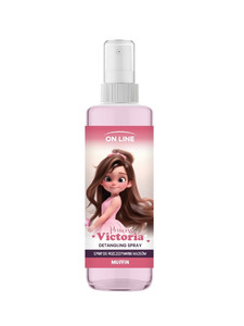 ON LINE KIDS Princess Victoria Detangling Hair Spray Muffin 200ml