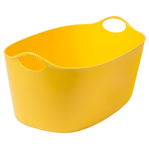 TORKIS Flexi laundry basket, in-/outdoor, yellow, 35 l