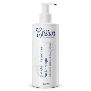 ELISIUM UV Gel Remover Ligh-Cured Nail Polish Fluid Remover 300ml