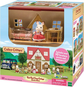 Sylvanian Families Red Roof Cosy Cottage Starter Home 3+