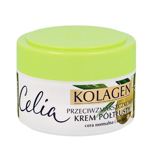 Celia Collagen Series Anti-Wrinkle Cream for Normal & Dry Skin Olive