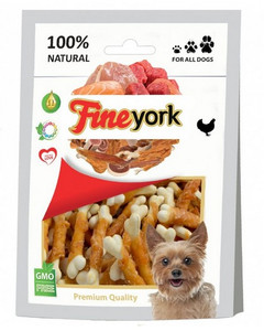 Prozoo Fine York Calcium Bone Dog Snacks 80g