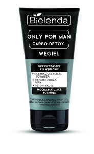 Bielenda Only For Man Carbo Detox Purifyng Carbon Face Gel 150ml