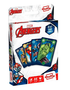 Cartamundi Marvel Avengers 4in1 Card Games 4+