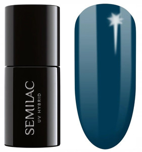 Semilac UV Hybrid Nail Polish 406 Blue Tea 7ml