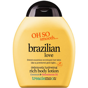 TREACLEMOON Brazilian Love Rich Body Hydrating Lotion Coconut&Macadamia Oil Vegan 100% Natural 250ml