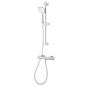 GoodHome Shower Set Teesta, thermostatic mixer