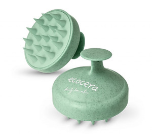 ECOCERA Medi Massage Brush for Scalp, green