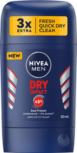 Nivea Men Anti-Perspirant Deodorant Stick Dry Impact 50ml