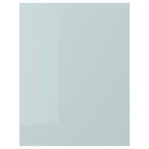 KALLARP Cover panel, high-gloss light grey-blue, 62x80 cm