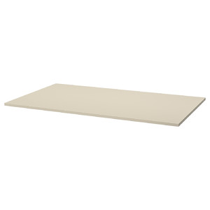 TROTTEN Table top, beige, 140x80 cm