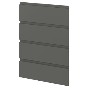 METOD 4 fronts for dishwasher, Voxtorp dark grey, 60 cm