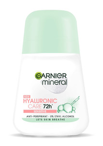 Garnier Mineral Deodorant Roll-on 72H Hyaluronic Care - Sensitive 50ml
