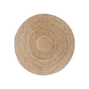 Jute Rug Bombay, round, natural