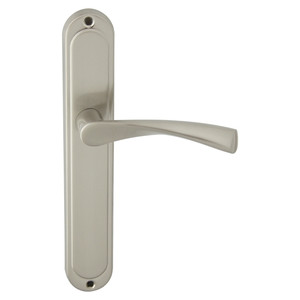 Ambition Door Handle Febe Bis, long, nickel