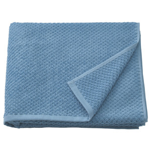 GULVIAL Bath towel, dark grey-blue, 70x140 cm