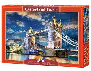 Castorland Jigsaw Puzzle Tower Bridge London England 1500pcs 9+