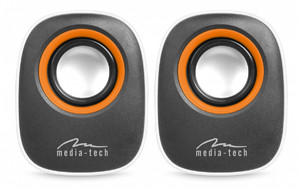 Media-Tech Small Computer Speakers Set 6W RMS IBO