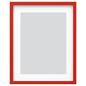 RÖDALM Frame, red, 40x50 cm