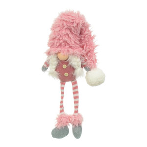 Christmas Gnome 68cm, pink