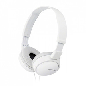 Sony Headphones MDR-ZX110AP, white