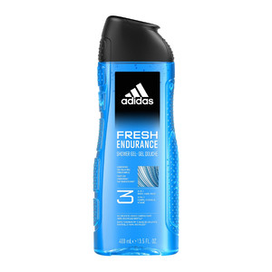 Adidas Fresh Endurance Shower Gel for Men Face, Body & Hair 400ml