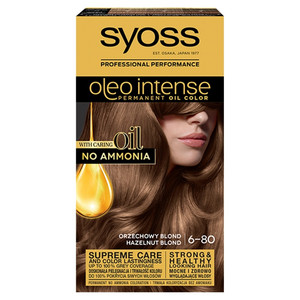 Schwarzkopf Syoss Hair Dye Oleo 6-80 Hazelnut Blond