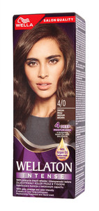 Wella Wellaton Intense Permanent Hair Color 4/0 Medium Brown