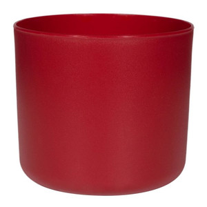 Upcycled Plant Pot 12 cm, red