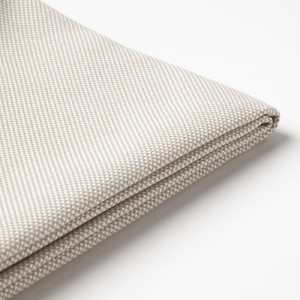 FRÖSÖN Cover for back cushion, outdoor beige, 62x44 cm