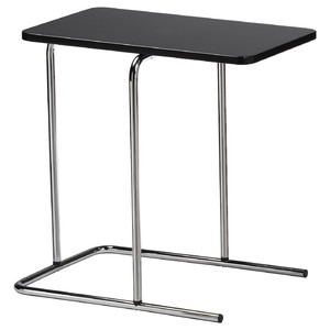RIAN Side table, black, 50x30 cm