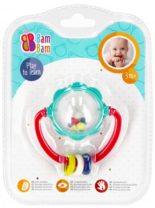 Bam Bam Rattle Flower 3m+