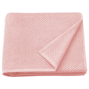 GULVIAL Bath sheet, pale pink, 70x140 cm