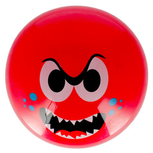 Ball Emoji 23cm, red