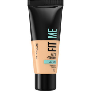 Maybelline Fit Me! Foundation Matte + Poreless no. 112 Soft Beige 30ml