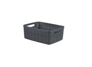 Curver Storage Basket S 5l, dark grey