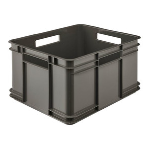 GoodHome Storage Container Box Ando XL 28 l, grey