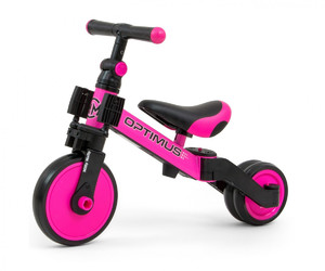Milly Mally Bike 3in1 Optimus Pink 12m+