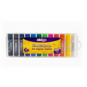 Strigo Gel Crayons 12 Colours