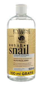 Eveline Royal Snail Intensely Regenerating Micellar Water 3in1 500ml