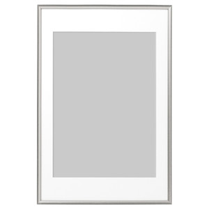 SILVERHÖJDEN Frame, silver-colour, 61x91 cm