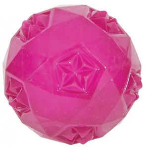 Zolux TPR Dog Toy Ball 7.5cm, pink